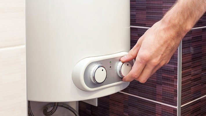 boiler doorstromer warm water